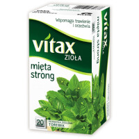 Herbata Vitax Zioła Mięta Strong 20 Torebek X 1,5G - VITAX