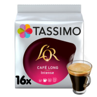 Tassimo L'or Café Long Intense Kawa Mielona 16 Kapsułek 128 G - Tassimo