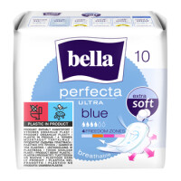 Podpaski Bella Perfecta Ultra Blue Extra Soft 10 Szt. - BELLA