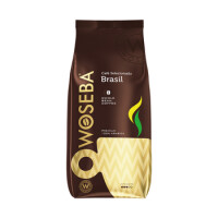 Woseba Cafe Brasil Kawa Palona Ziarnista 1000G - WOSEBA