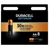 Bateria Alkaliczna Duracell Optimum Aa 8Szt. - Duracell