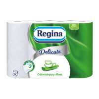 Papier Toaletowy Regina Delicate Aloe Vera 12 Rolek - Regina