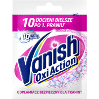 Vanish Oxi Action White Odplamiacz Do Białych Tkanin W Proszku 30G - Vanish