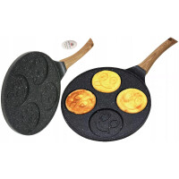 Patelnia smażenia jajek pancakes Placków Buźki B