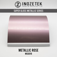 INOZETEK Folia Rose Metallic MSG018 Super Gloss Metallic Film