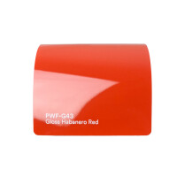 3M PWF - G43 Gloss Habanero Red Protection Wrap Film Kolorowa folia ochronna