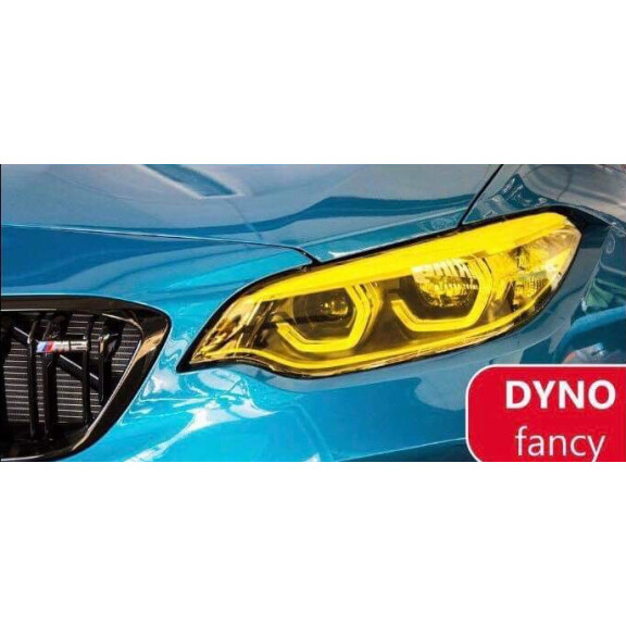 STEK Folia przyciemniająca PPF do lamp DynoFancy Żółta