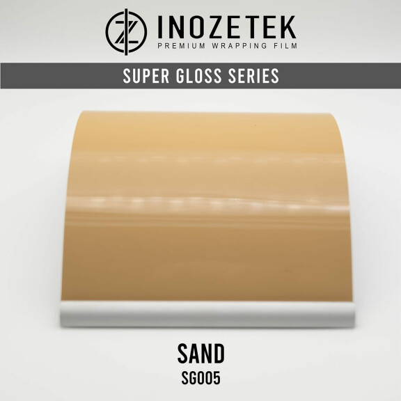 INOZETEK Folia Sand SG005 Brązowy połysk