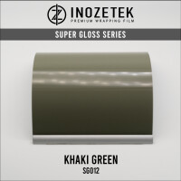 INOZETEK Folia Khaki Green SG012 Zielony połysk