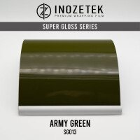 INOZETEK Folia Army Green SG013 Zielony połysk