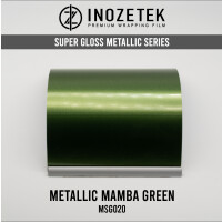 INOZETEK Folia Mamba Green Metallic MSG020 Zielony metalik