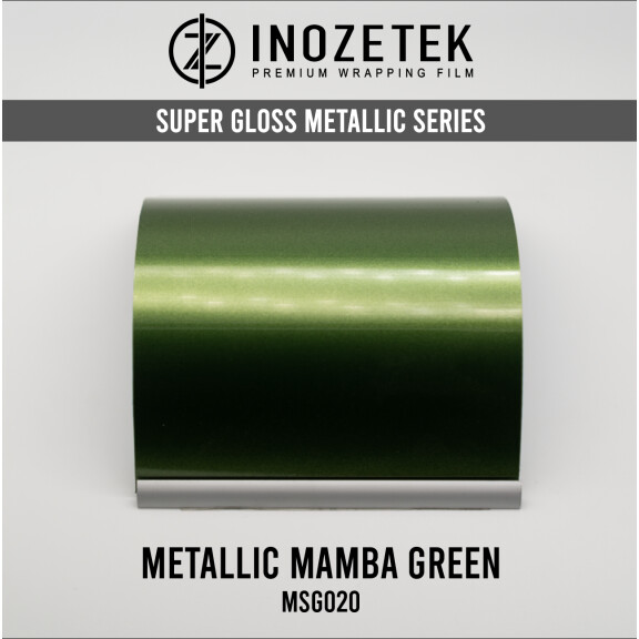 INOZETEK Folia Mamba Green Metallic MSG020 Zielony metalik