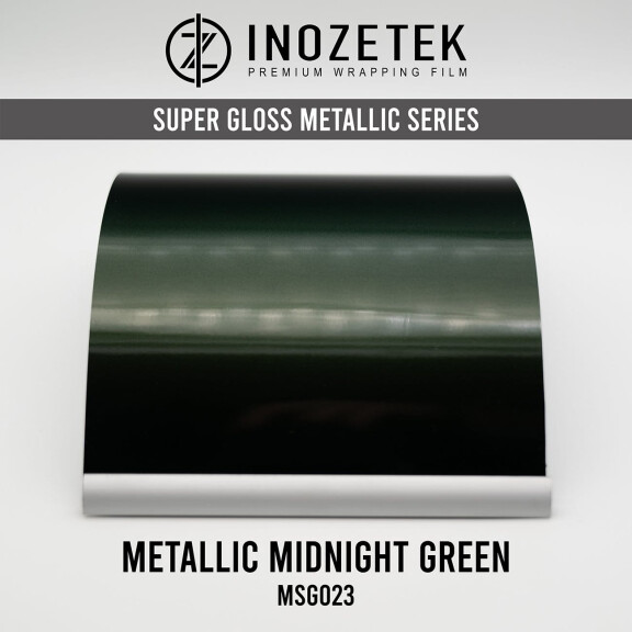 INOZETEK Folia Midnight Green Metallic MSG023 Zielony metalik