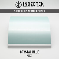 INOZETEK Folia Pearl Crystal Blue PG027 Niebieski perłowy