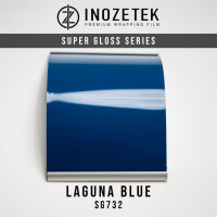 INOZETEK Folia Laguna Blue SG732 Niebieski połysk