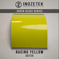INOZETEK Folia Racing Yellow SG734 Żółty połysk