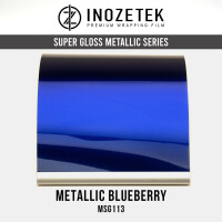 INOZETEK Folia Blueberry Metallic MSG113 Niebieski metalik