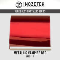 INOZETEK Folia Vampire Red Metallic MSG114 Czerwony metalik