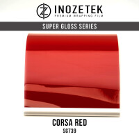 INOZETEK Folia Corsa Red SG739 Czerwony połysk