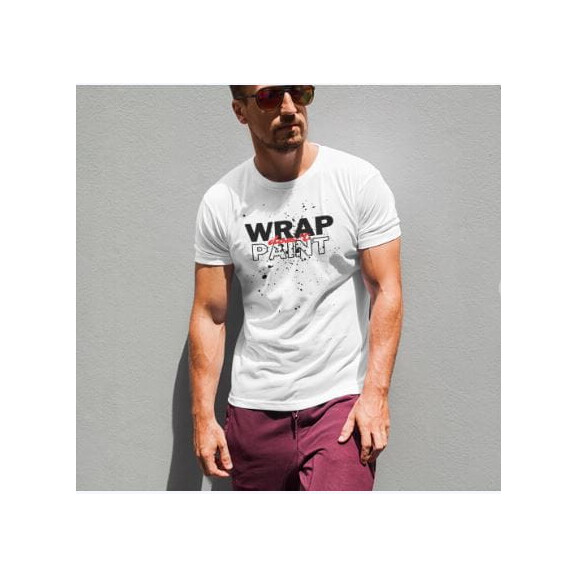Koszulka Tshirt "Wrap dont Paint"