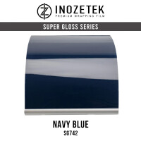 INOZETEK Folia Navy Blue SG742 Niebieski połysk