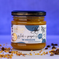 Pyłek i propolis forte w miodzie wielokwiatowym 240g