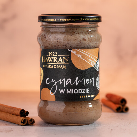 Cynamon w miodzie wielokwiatowym 370g
