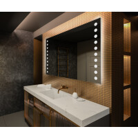 Designer Backlit LED Bathroom Mirror L06