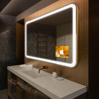 Designer Backlit LED Bathroom Mirror L141