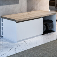 Shoe Cabinet With A Shoe Cleaner - Olivia 110 x 45cm