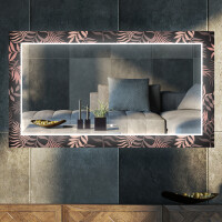 Backlit Decorative Mirror For The Living Room - Jungle