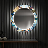 Round Backlit Decorative Mirror LED For The Hallway - Ball