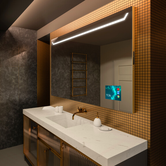SMART Illuminated Bathroom Mirror L128 Samsung