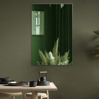 Rectangular hanging mirror decor L170