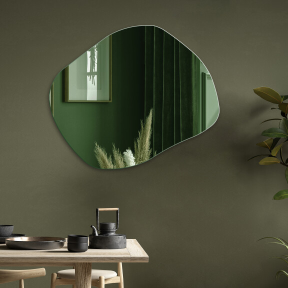 Irregular hanging mirror decor L181