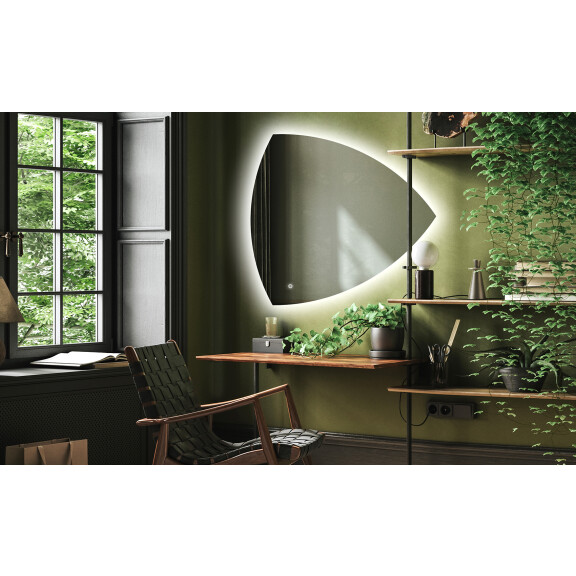 Irregular Mirror LED Lighted decorative design T221