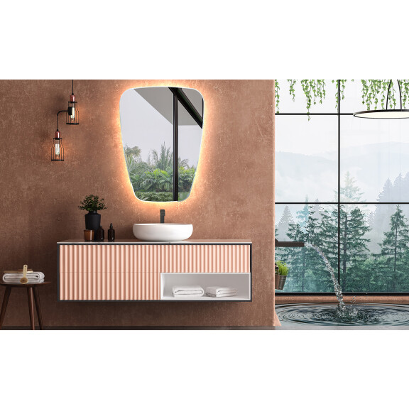 Irregular Mirror LED Lighted decorative design Z221