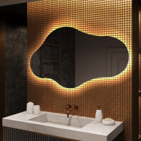 Irregular Mirror LED Lighted decorative design C221