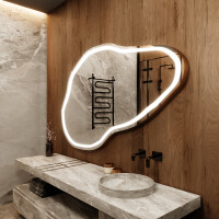 Irregular Mirror LED Lighted decorative design P222