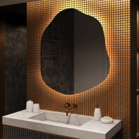 Irregular Mirror LED Lighted decorative design E221