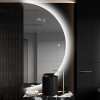 Half Circle Mirror LED lighted wall mirror A221