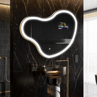 SMART Irregular Bathroom Mirror LED N222 Google