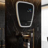 SMART Irregular Bathroom Mirror LED Z223 Google