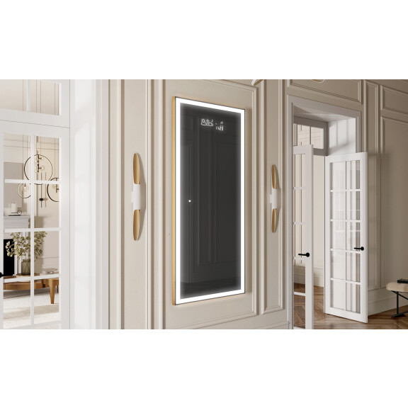 Full lenght hallway mirror backlit LED L01