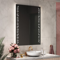 Moderne badkamer spiegel met led-verlichting L65
