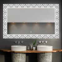 Verlichte Decoratieve Spiegel Voor De Badkamer - Industrial