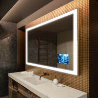 Moderne smart badkamer spiegel met led-verlichting L01  google-serie