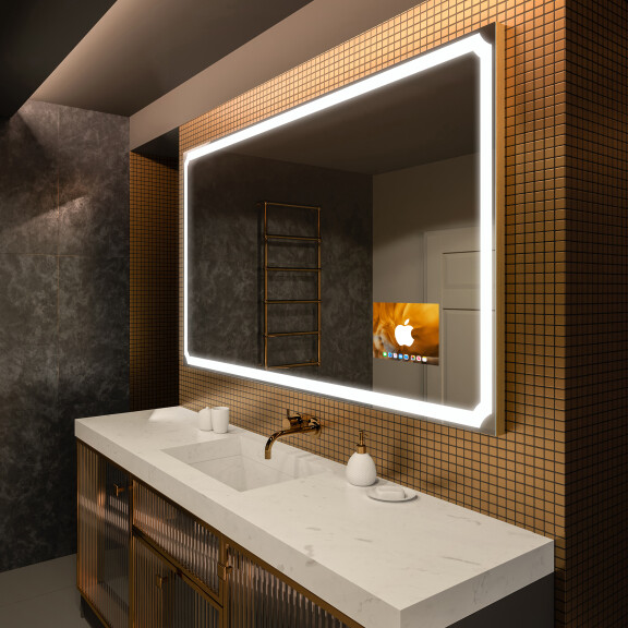 Spiegel met verlichting LED SMART L138 Apple