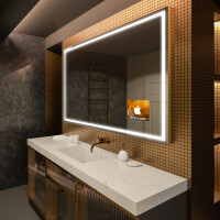 Spiegel met verlichting LED SMART L49 Apple
