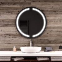 Moderne badkamer spiegel met led-verlichting L118
